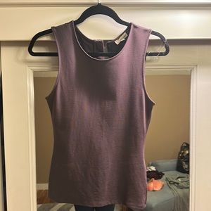 Wilfred Free tank top with back half zip
